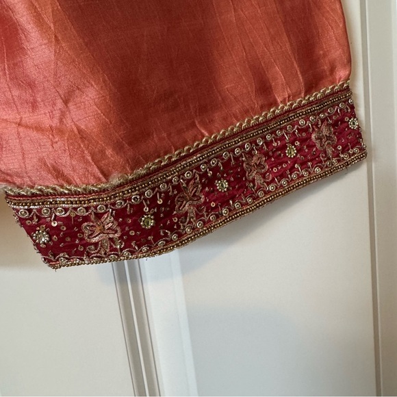 Indian/Pakistani Silk Salwar Kurta Suit - Picture 9 of 12